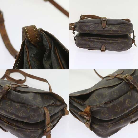 LOUIS VUITTON Monogram Saumur 30 Shoulder Bag M42256 - Picture 10 of 13